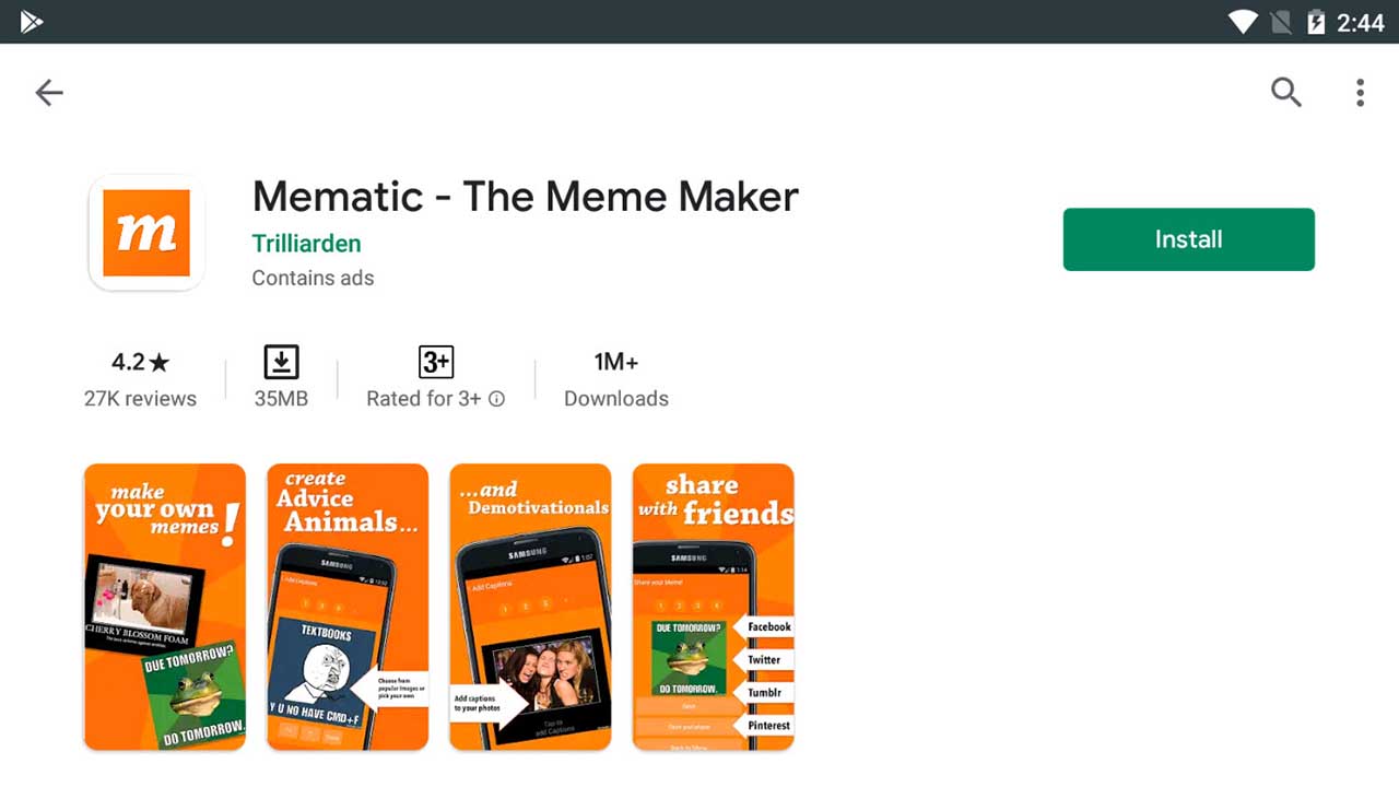 Download & Install Mematic For PC (Windows 10/8/7)