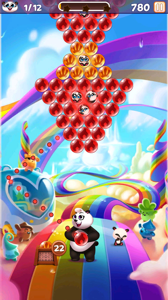 panda pop bubble shooter