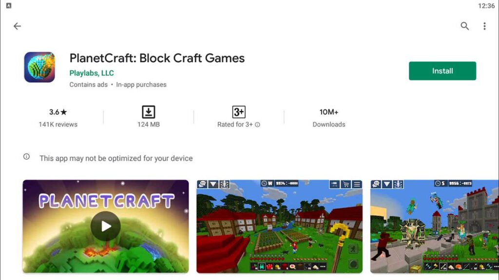 Download and Install PlanetCraft: Block Craft Games For PC (Windows 10/8/7)