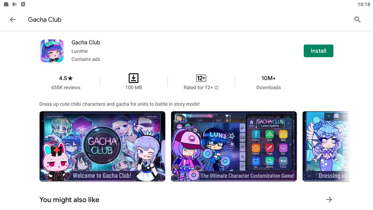 gacha club download free windows