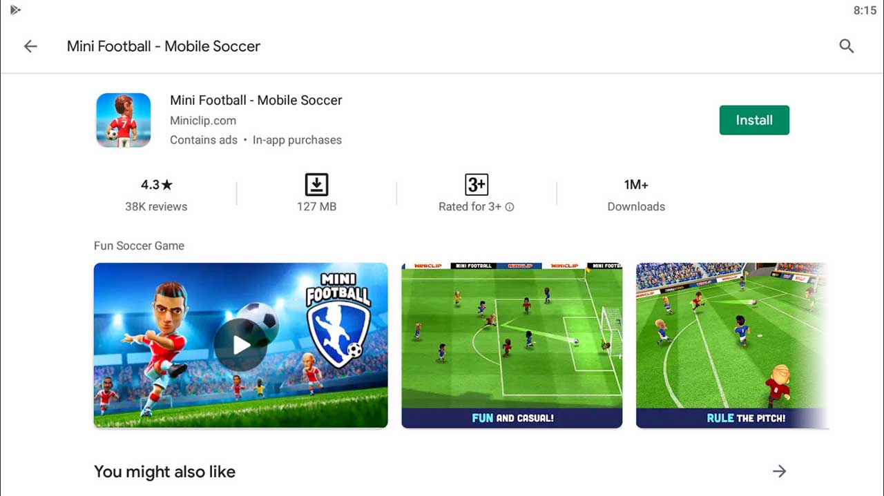 Download and Install Mini Football - Mobile Soccer For PC (Windows 10/8/7)