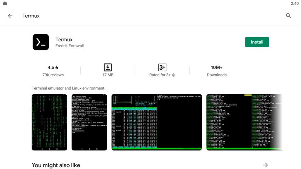 Download and Install Termux For PC (Windows 10/8/7)