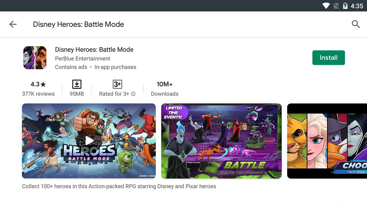 How To Play Disney Heroes: Battle Mode on PC (Windows 10/8/7)