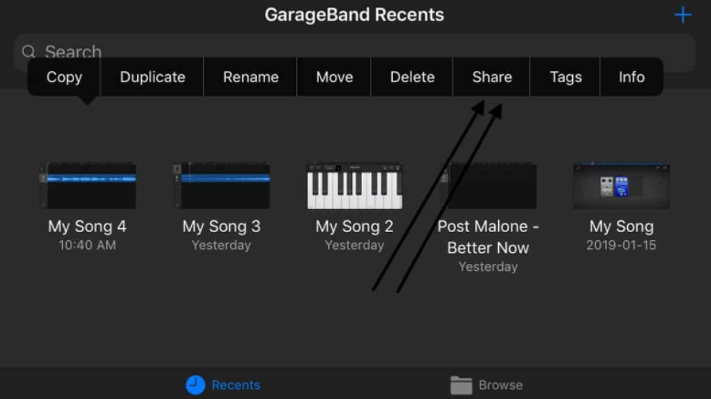 garageband ringtone mac os mojave